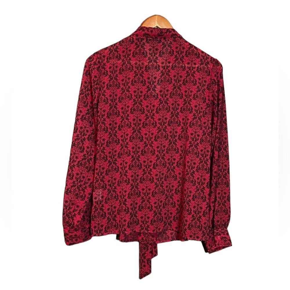 NWT! Covington patterned blouse - Picture 11 of 11